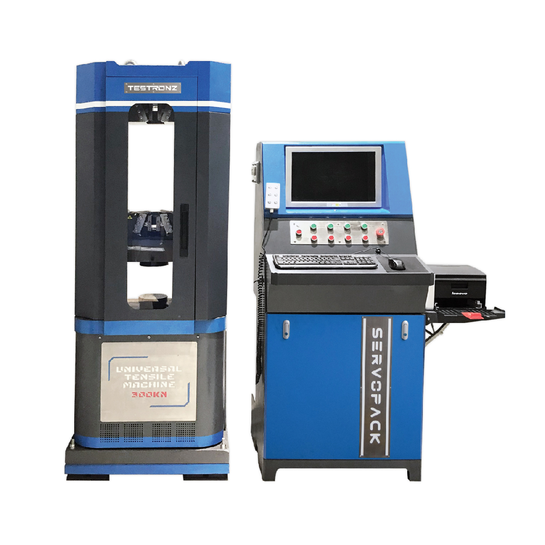 electro-hydraulic servo control universal testing machine 300kN