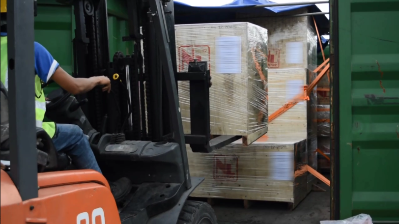 container loading