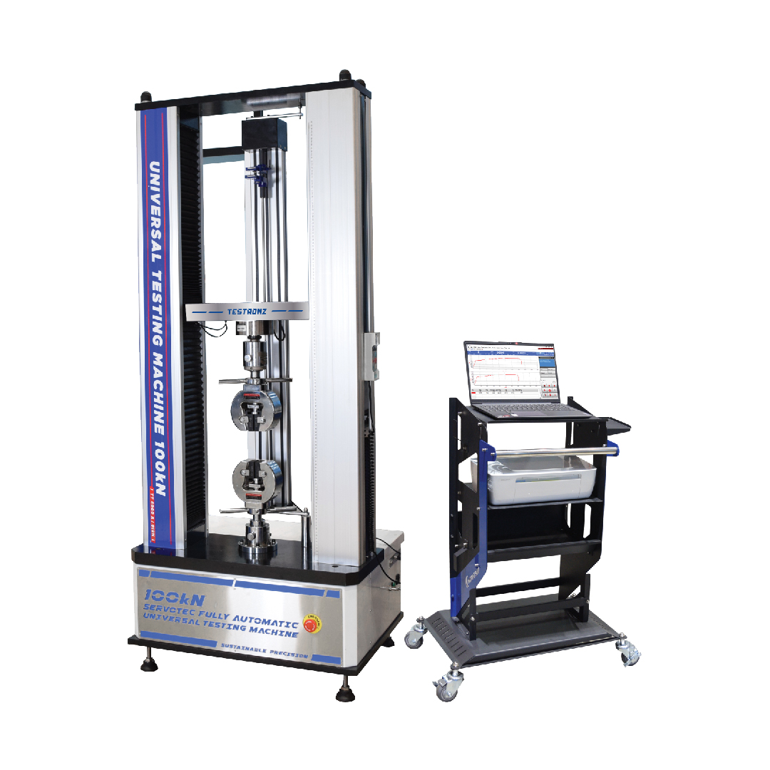 servotec fully automatic universal testing machine 100kN
