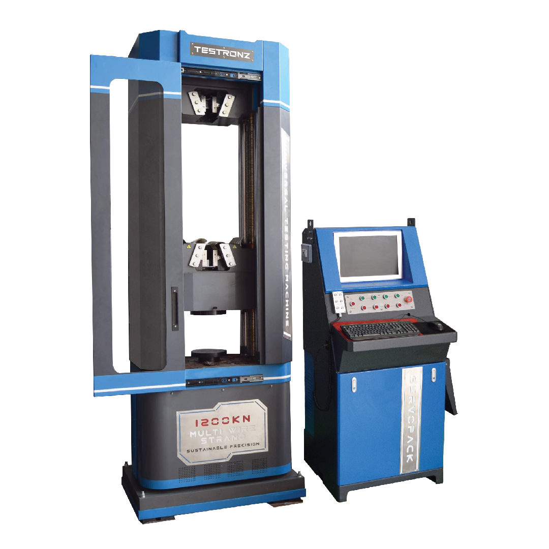 electro-hydraulic servo control universal testing machine 1200kN