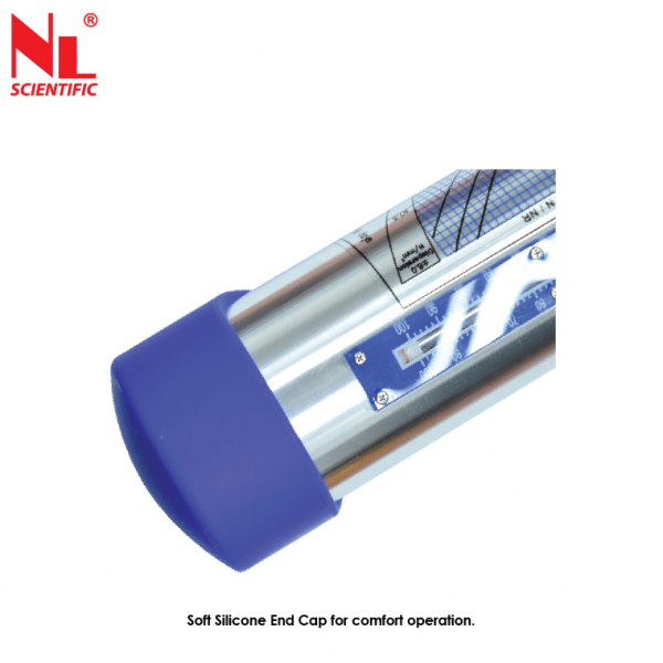 Soft Silicone End Cap for comfort operation.